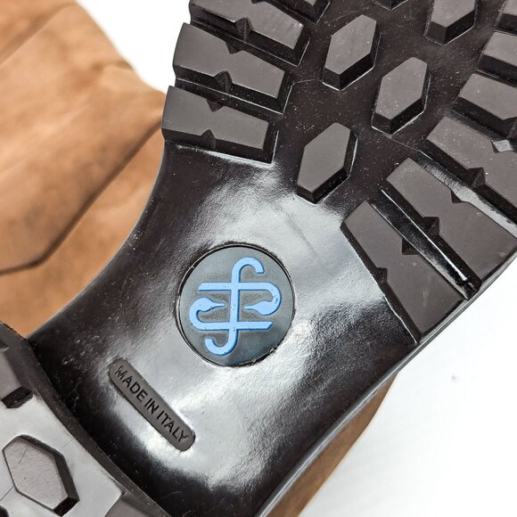 Ross & Snow Women Elena Brown Espresso OTK Shearling Lined Boots size 7US EUR 38 - Picture 8 of 8